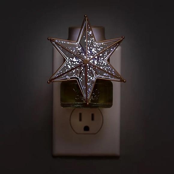 4 Pc Yankee Candle ScentPlug Dimensional Star Light-Up Fragrance Diffuser - Picture 3 of 9